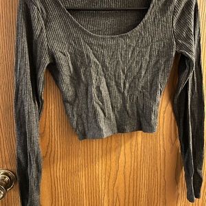 Small Forever 21 Grey CropTop